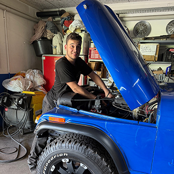 Auszubildende Automechaniker